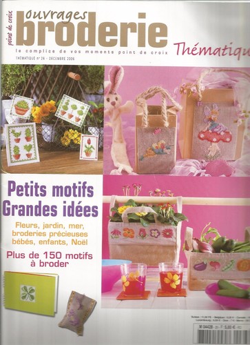 Ouvrages broderie thema 26 - ouvrages,