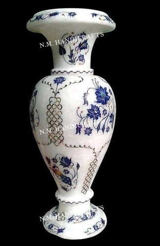 Vaso marmo bianco - vaso,