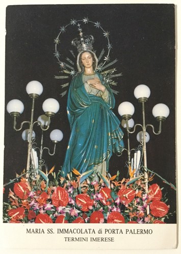 Cartolina maria immacolata - cartolina,