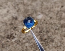 Anello Iolite Quarzo Argento