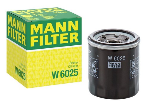 Filtro olio mann w6025 renault - olio,