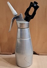 Sifone Montapanna Vintage in alluminio Brevetto GIMAS Made in Italy