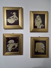 Set di 4 Quadri "Le Quattro