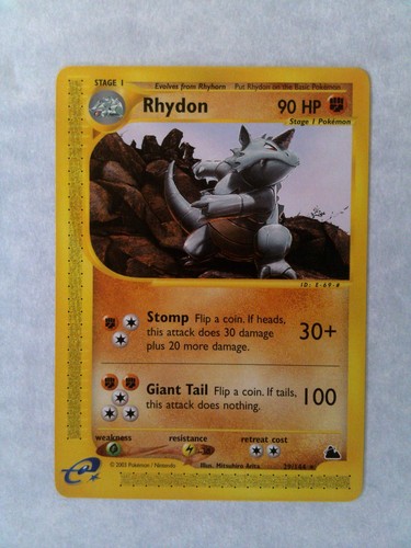 Pokemon tcg rhydon 144 - pokemon, 29/144