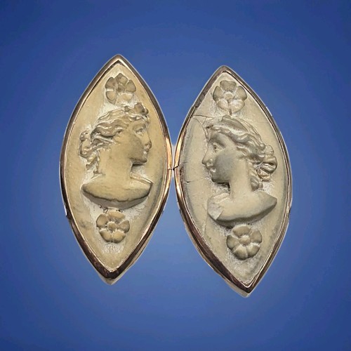 Gemelli antichi con - cammeo, in
