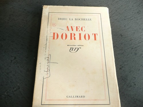 Livre ancien avec doriot - doriot, par