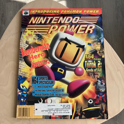 Nintendo power magazine - magazine, sept