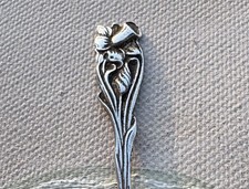 Cucchiaio in argento moka