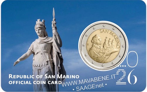 San marino 2026 statua - 2026,