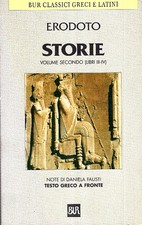 Erodoto storie volume secondo - erodoto,,