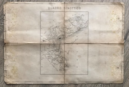 Carta geografica tela - carta, su