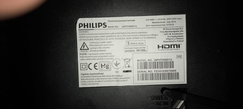 Alimentatore philips - tv,