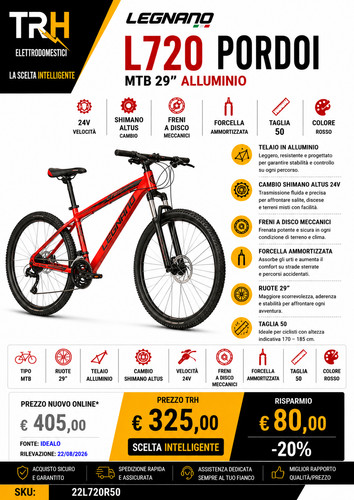 Legnano l720 pordoi mtb - l720, 29"