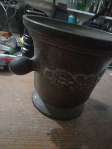 Vaso ghisa antico - vaso,
