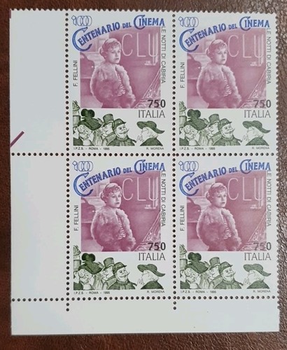 Italia 1995 quartina - -,