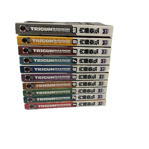 Trigun maximum manga set - manga,