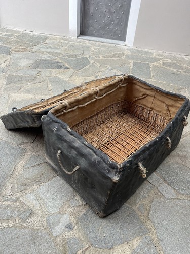 Baule vintage rivestito - , in