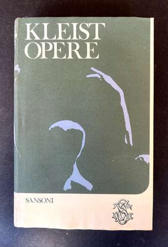 Kleist opere sansoni 1959 - kleist,