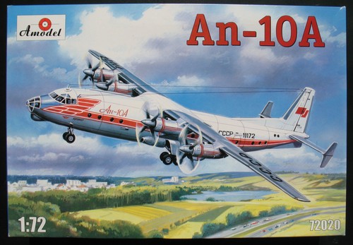 Amodel 72020 antonov 10a - amodel, an-10a