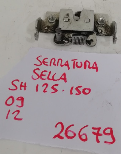 Serratura sella gancio - serratura, sblocco