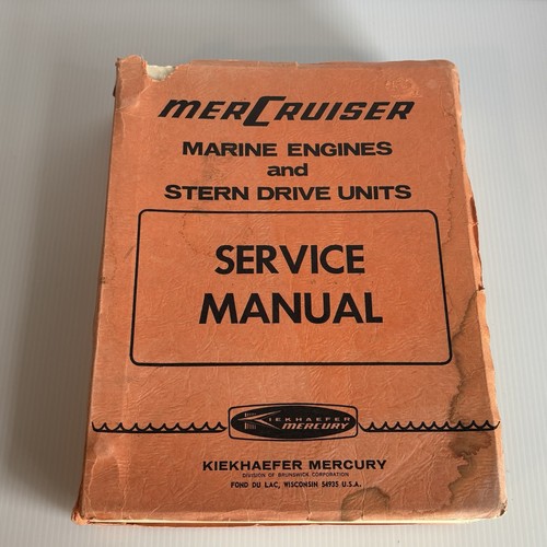 Mercury mercruiser service - mercruiser,