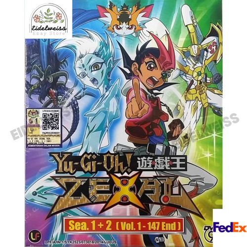 Anime dvd zexal - zexal,