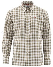 Camicia Simms Fishing Bugstopper LS sughero a quadri pesce all'aperto NO ZECCHE - insetti - OFFERTA!