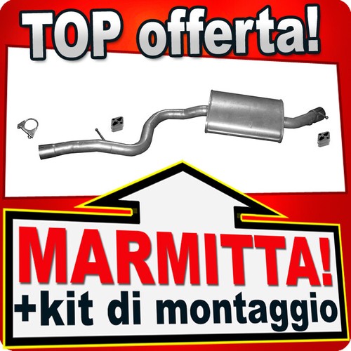 Silenziatore posteriore per - silenziatore,