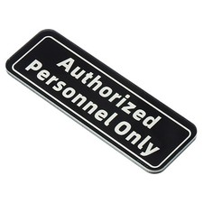 Autorisé Personnel Seulement