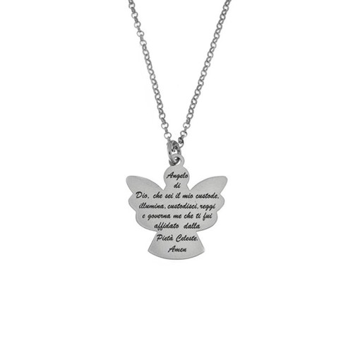Collana con pendente angelo - , di