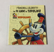 90 ANNI DI TOPOLINO -Panini- RACCOGLITORE PER FRANCOBOLLI VUOTO