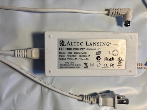Altec lansing ipod dock - ipod, power