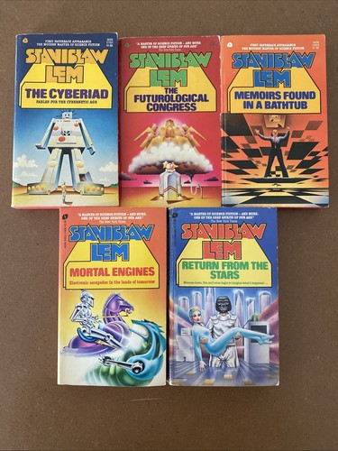 Stanislaw lem lot 5 vintage - lem,