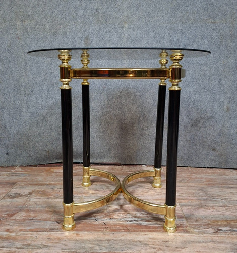 Tavolino appoggio ottone - tavolino,