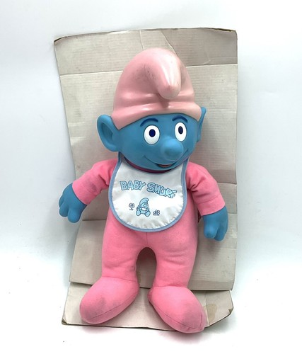Peyo toy island - smurf, baby