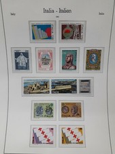 1980 ITALIA FRANCOBOLLI ANNATA