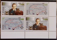 1995 Emissione Congiunta Irlanda Eire "Radio Marconi" - Quartina  MNH**