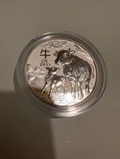 2 oz serie lunare argento 999