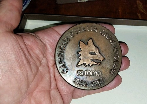 Medaglia roma calcio - medaglia,