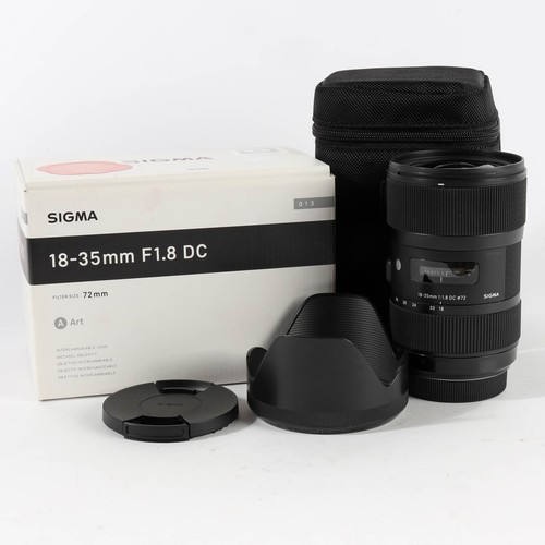Sigma 8 hsm dc - 18-35, mm