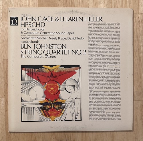 71224 john cage lejaren - cage, &