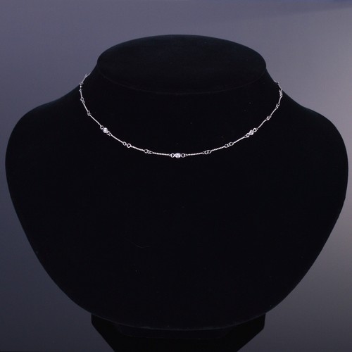 Collana catena rigida accento