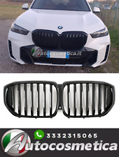 GRIGLIA RADIATORE SPORTIVA ADATTA PER BMW X5 G05 2024 LCI NERO LUCIDO UN PROFILO