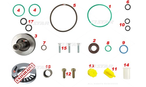 Kit riparazione pompa - , alta