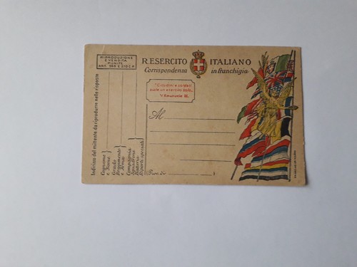 Cartolina postale in - ,