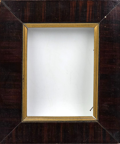Antica cornice mogano oro - cornice,