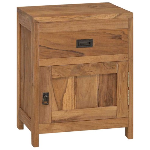 Comodino rustico legno - comodino, di