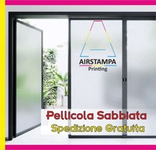 Pellicola satinata Pellicola sabbiata per Oscuramento Vetri da 137cm