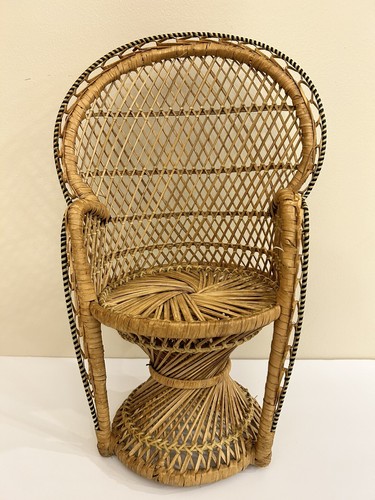 Sedia vimini rattan bambola - in,
