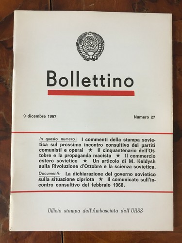 Bollettino 9 dicembre - bollettino,